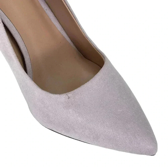 Call It Spring Agrirewiel Light Purple Microsuede Fabric Womens Heels Size 9M - Picture 6 of 12